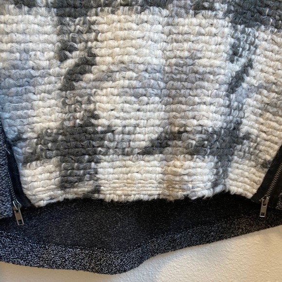 Dolan Marled/Houndstooth Knit Side Zipper Sweater - Picture 10 of 13
